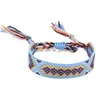 Bracelets porte-bonheur Boho Bracelet tressé Coton Corde Chaîne Népal Yoga Ethnique Drop Delivery Bijoux Dhgarden Dhoik