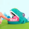 Novelty Games Mouth Dentist Bite Finger Game Toy Funny Dinosaur Pulling Teeth Bar Games Toys For Children Interactive Novelty Gag Trick Jokes 230512