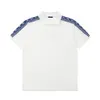 2023SS Projektant Polo koszule Mężczyźni polo Casual Mens T Shirt wąż pszczoła literka haft haft mody High Street Man TEE #008