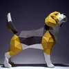 Inne Toys 3D Paper Model ręcznie robiony 42 cm beagle ps