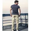 Herrenhosen Drop Arivals Multi-Pockets Solid Mens Cargo Pants Military Loose Long Pants 29-40 JPCK11 230512