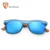 Gafas de sol Hu Wood Kids Gafas de sol polarizadas para niños y niñas con montura reciclada y patillas de madera de haya | 4 a 8 años 230512