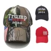 Snapbacks Donald Trump Hat Camouflage Berretti da baseball Keep America Great Hat President 2024 Bandiera americana USA Berretto unisex regolabile Hot P230512