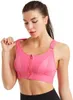 Anti-vibração de sutiã sem anel de aço de ioga de ioga de volta roupa íntima feminina feminina BRA SPRA FRONTE AJUSTÁVEL BRA SPORTS P230512