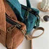 Abendtaschen Lkeep Mini Damen Cord Umhängetasche Weibliche Leinwand Handtasche Reißverschluss Totes Damen Casual Geldbörse Tuch Beutel Für Mädchen