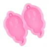 Baking Moulds Super Glossy Ghost Earring Silicone Mold DIY Craft Keychain Resin Epoxy Mould Handmade Charms Necklace Jewelry Pendant Molds