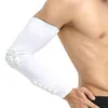 Knee Pads 1pc Long Breathable Elbow Elastic Arm Sleeve Protectors Polyester Spandex Arms Cover Protector Outdoor Tennis Sportswear Accesso