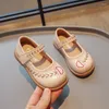 Flat Shoes Kids Emelcodery Leather Girls Mary Janes for Baby Tree Platform Platform Platfor