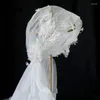 Bridal Veils Nzuk Wedding Cap Vintage Ręcznie robione aplikacje 3D Zasłona dla panny młodej velos de novia 2023 Voiles Mariage