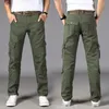 Pantalons pour hommes Pantalons cargo Hommes Combat SWAT Armée Pantalon militaire Coton Plusieurs poches Stretch Flexible Homme Pantalon décontracté 28-40 230512