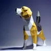 Inne Toys 3D Paper Model ręcznie robiony 42 cm beagle ps