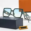Lyxdesigner Solglasögon Design Solglasögon Högkvalitativ glasögon Kvinnor Män Glasögon Womens Sun Glass UV400 Lens unisex med fodral