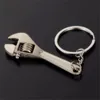 Keychains Mini Tools Wrench Keychain Metal Car Key Ring High Quality Simulation Spanner Chain Keyring Keyfob Jewelry Gift