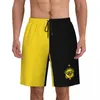 Shorts pour hommes Maccabi Netanya Mens Swim Trunk Beach Pant Quick Dry Cordon Taille élastique avec poches