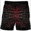 Shorts masculinos impressão 3D PRIMENTO BRUNCO DE NATAGEM BRUNCOS Praia Céu de céu Harajuku Surfada curta de ginástica estrelada Surfboard