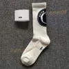 Mens Socks skateboard mode mans brev tryckta strumpor apa huvudmönster hiphop sportstrumpa storlek 21 färg229w