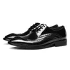 Scarpe eleganti da uomo Oxfords da sposa in vera pelle Sheos Trendy Carving Business Men Office Work Formal Suit Shoe