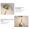 Lampes de table Lampe Led Interrupteur Tactile Nuit Sans Fil Usb Chambre Décoration Nordique Décoratif 25.8x9cm Bureau
