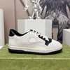 Walking Casual Women Mac80 Men Sneakers Designer Chaussures Interrupteur G broderie Black and White En cuir rétro-inspiré des chaussures plates MAC80 Taille 35-44