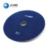 Polijstpads zlion 5 "roda de polimento de diamante galvanizado lixa de remoção agressiva para vidro concreto mármore granito polonês flexível