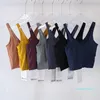 nouveau modèle aligner le réservoir soutien-gorge populaire doux femmes réservoir de sport gymnase culture yoga gilet beauté dos antichoc avec coussin de poitrine amovible gros camisole tops réservoirs léopard