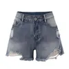 Active Shorts Denim Women High Waisted Stretch Summer Jean Causal Ladies Pants Size 14