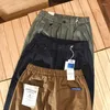 Men's Pants City Boy Style Loose Casual Men Cottont Will Wash Trousers Classic Chinos Brown Cargo Male Joggers