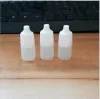 2ML Plastic Squeezable Dropper Bottle with Plug, Empty Refillable Portable Eye Liquid Container with Screw Cap Wholesale