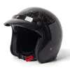 Мотоциклетные шлемы углеродного волокна с открытым шлемом с открытым лицом каза