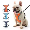 Dog Collars Leashes Dog Vest Pet Leash Mesh Breathable Big Dog Chest Strap Vest Reflective Nylon Dog Harness No Pull Adjustable Medium Large Naughty 230512