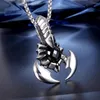 Подвесные ожерелья мужские ювелирные изделия из нержавеющей стали Скорпион Скорпион Зодиака