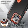 3 in 1 Robot Phone Cases Anti Fall Armor Back Cover with Kickstand for iPhone 14 14plus 14pro max 13 12 11 Samsung Galaxy S23 ultra S22 A13 A14 A03s A53 A54 5G