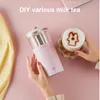 Blender 350 мл Mini Elektryczny ekspres do kawy multicticatal herbata mleczna ekspres Automatyczny spieniacz do mleka w domu i blend