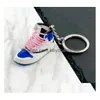 Key Rings Designer 3D Basquete Chave de Basquete Fashion Sneaker Football Keyring Homens Homens de carros de carros pendentes Drop Deli Dhlvo
