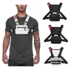 Tactical Vest Chest Rig Bag Packs Harness Holster Radio Walkie Talkie Pouch Sport Outdoor Reflective Strip Extern krokband STR297X