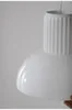 Lámparas colgantes 2023 Nordic Simple Pure White Frosted Glass Cocina Isla Sala de estar Mesa Oficina Hogar Tiendas Lámpara