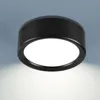Plafoniere Lampade a LED Mini lampada da sfondo montata in superficie Punch Free 3/5/7 / 12W 220V Dimmer a 3 colori per sala espositiva Soggiorno