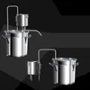 Produzione di 10L 22L 36L Distillatore in acciaio inossidabile Alcol Vino Maker Acqua domestica Vino Olio essenziale Kit di attrezzature per la produzione di birra