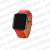 Diseñador Apple Watch Band Correas inteligentes para Apple Watch Series 8 7 SE 6 2 3 4 5 Bandas iwatch 49 mm 38 mm 45 mm 40 mm Pulsera de cuero Lápiz labial Estampado Moda Mujer Hombre Pulsera