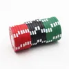 Creatieve kruidenmolen poker chipstijl huishouden roken accessoires metalen tabakslijsten