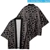 Etniska kläder Yukata Haori Jacket Mens Kimono Shirt Streetwear Japanese Cardigan Men Samurai Costume