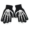 Fashion-Winter Full Finger Unisex Knitted Skeleton Gloves Ghost Bone Touch Screen225H