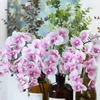 Decorative Flowers Simulated Purple Phalaenopsis Artificial Plants Bonsai Cape Marigold Home Party Wedding Decoration