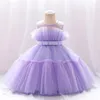 Платья для девочек Одежда для маленьких девочек Детское свадебное платье принцессы для малышей Элегантные платья на день рождения Тюль Подружка невесты Вечеринка Рождество Vestidos