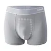 Caleçons Hommes Boxer Shorts Sous-Vêtements Hommes Respirant Anti-bactérien Boxers Homme Mâle Coton U Bulge Pouch Culottes Cuecas