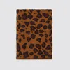 Scarves 2023 Z Red Point Leopard Scarf Girl In Autumn And Winter Thickened Warm Double-sided Cashmere Like Shawl