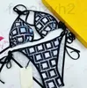 여자 수영복 디자이너 2023 여름 해변 여자 수영복 고급 고급 FF 레터 디자인 섹시한 일체형 비키니 물 의류 다중 색소 옥시