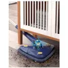 MOPS -Triangle Triangle Mop 360 ° Rotatable Squeeze Mop Floor Cleanting Wet and House Searhold Windows Tools 230512