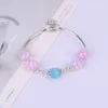 Braccialetti con ciondoli Hipster Fashion Cool Simple Glass Popcorn Crystal Bracciale Studentessa Fidanzate Regalo Piccoli gioielli