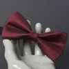 Bow Ties Solid Fashion Bowties Brudgummen män barn formell färgglada blommor kravat gravata manlig äktenskap fjäril bröllopslipsar